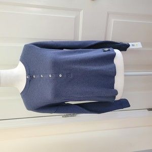 NWT Calvin Klein Jeans Henley Waffle-Knit Top Size M